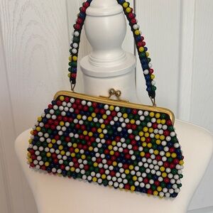 Vintage Candy Dot Purse multicolored purse festival retro Coachella🦋